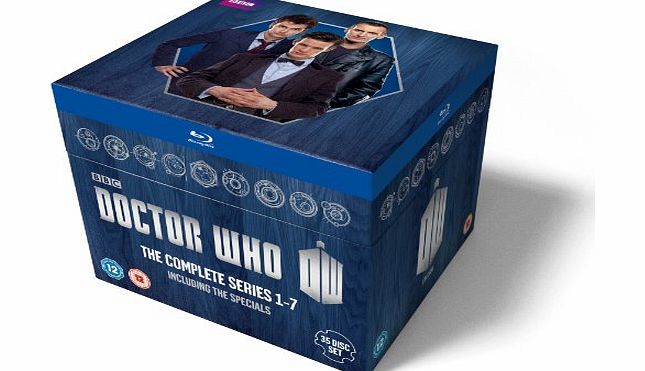 Dr Who Doctor Who: The Complete Box Set - Series 1-7 [Blu-ray]